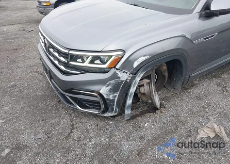 2022 Volkswagen Atlas 3.6L V6 Sel R-Line из США, поврежденный, VIN 1V2AR2CA4NC512603